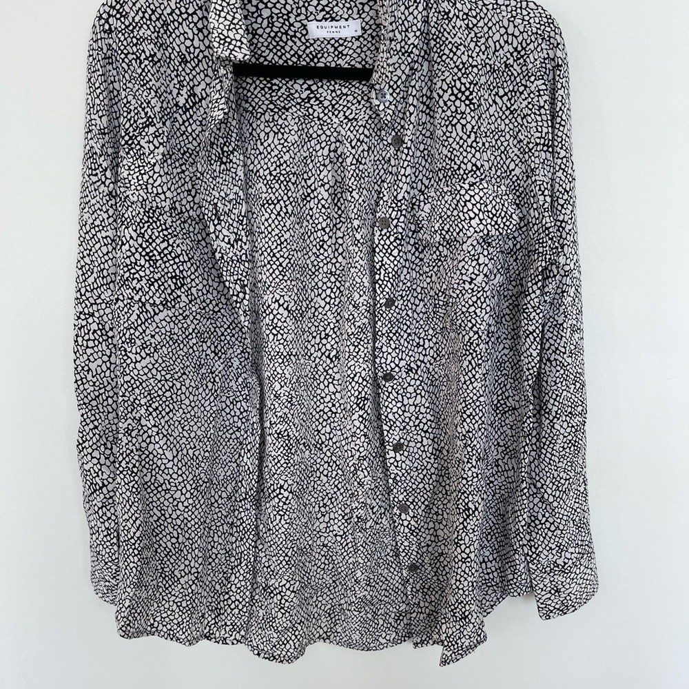 Equipment Femme Printed Blouse